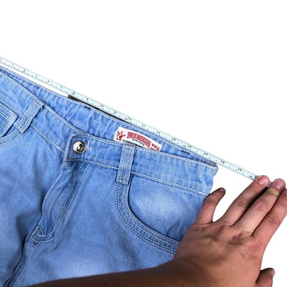 Vintage True Religion Jeans Size 36 STRAIGHT Blue - Picture 11 of 11